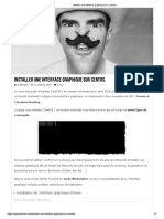 Installer Une Interface Graphique Sur CentOS
