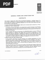 General Terms Contractors