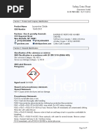 GHS Lauramine Oxide MSDS