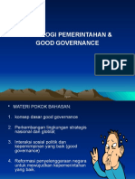 SOSIOLOGI PEM & Good Governance