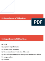 Module 5 - Extinguishment of Obligation