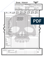 Fiche Psyker Exemple Wh40k Dark Heresy