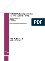 TCG EFI Platform Specification: For TPM Family 1.1 or 1.2