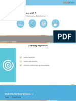 Lesson 5 - Statistics For Data Science - I