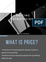 Pricing Strategies: Principles of Marketing