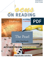 The Pearl Focus On Reading Study Guide Sample Pages