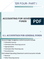 Chapter Four-Part I: Accounting For Governmental Funds
