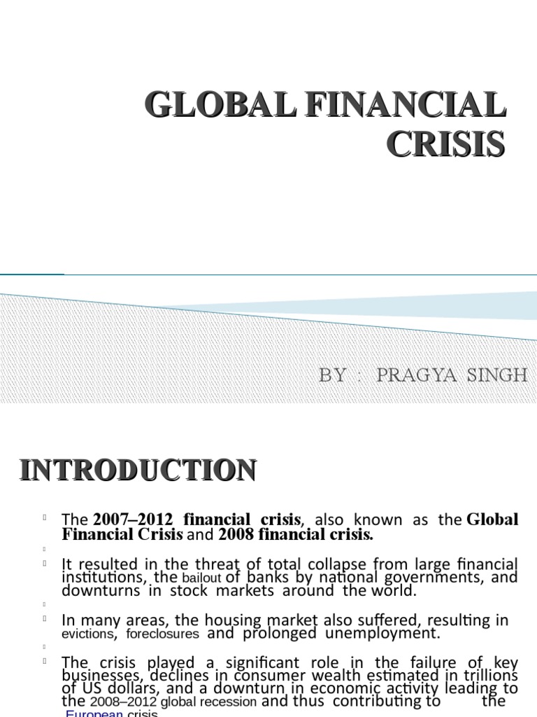 The Bursting Bubble An Analysis of the Causes and Impacts of the 2007