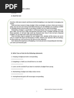 English Paper 1 & Paper 2 Form 1/2 | PDF