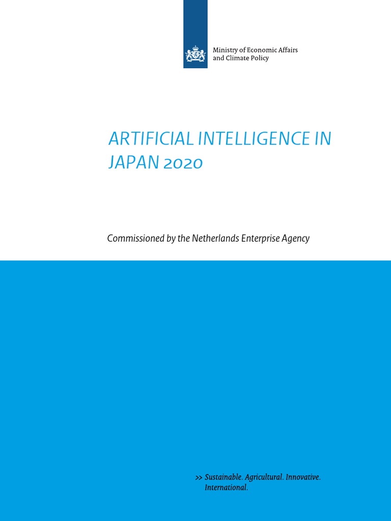 Artificial Intelligence in JAPAN 2020: Commissioned by The Netherlands ...