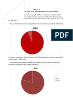 Sales: Presentation, Analysis, and Interpretation of Data