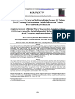 PDF-Implementasi Peraturan Walikota Binjai Nomor 23 Tahun 2019 Tentang Pembentukan Unit Pelaksanaan Teknis Daerah Bus Rapid Transit