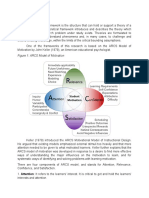 Theoretical Framework: Figure 1: ARCS Model of Motivation