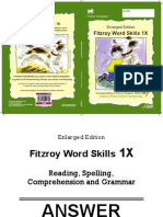 Fitzroy Word Skills Reading, Spelling and Grammar Guide