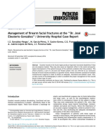 Management of Firearm Facial Fractures at The Dr. José Eleuterio González'': University Hospital Case