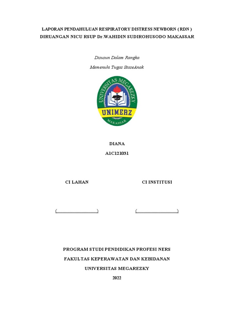 Penanganan RDN pada Neonatus Prematur | PDF