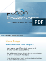 Mirrors and Lenses Notes