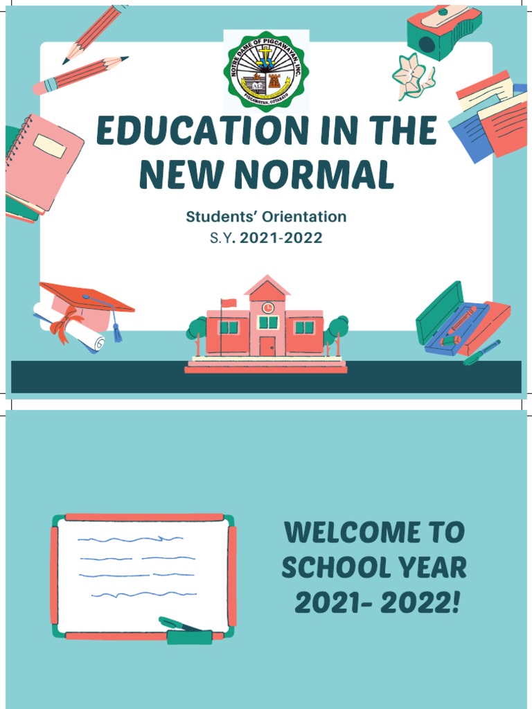 introduction about education in the new normal