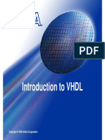 EG - VHDL - Altera