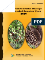 Hasil Survei Komoditas Stategis Kakao Provinsi Sumatera Utara 2019