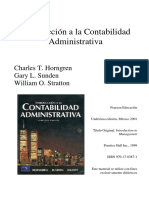 Introducción a la Contabilidad Administrativa: Costeo basado en actividades