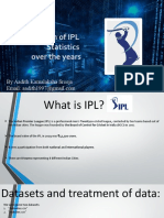 IPL Visualisation Summary