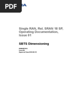 Single RAN, Rel. SRAN 18 SP, Operating Documentation, Issue 01