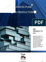 HR Production Business Plan