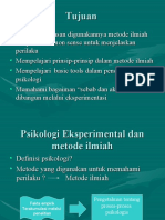 Kuliah 2 a Psikologi Eksperimen Dan Metode Ilmiah