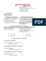 Accounting For Income Tax