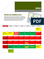 Agenda Akademik SMT Vi Prodi D3 Keb