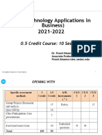 TAB (Technology Applications in Business) 2021-2022: Digital Is A Lifestyle Not A Technology