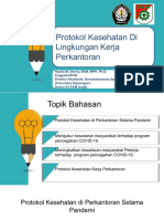 Protokol Kesehatan Di Perkantoran