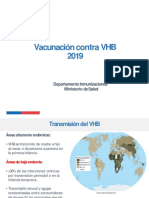 Vacunaci+ N Contra VHB en El RN VDC 19 03 2019