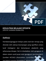 Kesulitan Belajar Spesifik