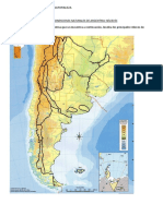 3° - Geografía - Tarea 5 - Condiciones Naturales de Argentina-Relieves Gilardoni Matías