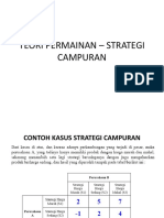 Teori Permainan - Strategi Campuran