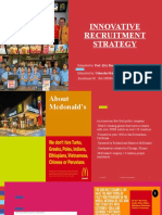 Innovative Snapchat Recruitment Strategy for McDonald's