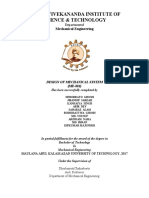 Swami Vivekananda Institute of Science & Technology: Mechanical Engineering