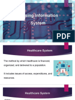 Healthcare System Nursing Information (NIS
