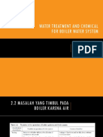 Water Treatment and Chemical For Boiler Water System