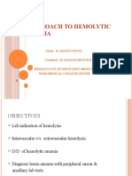 Approach to Hemolytic Anemia