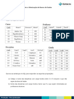 Enunciado Proj e Otimizacao de Banco de Dados