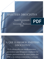 Anestesia Disociativa