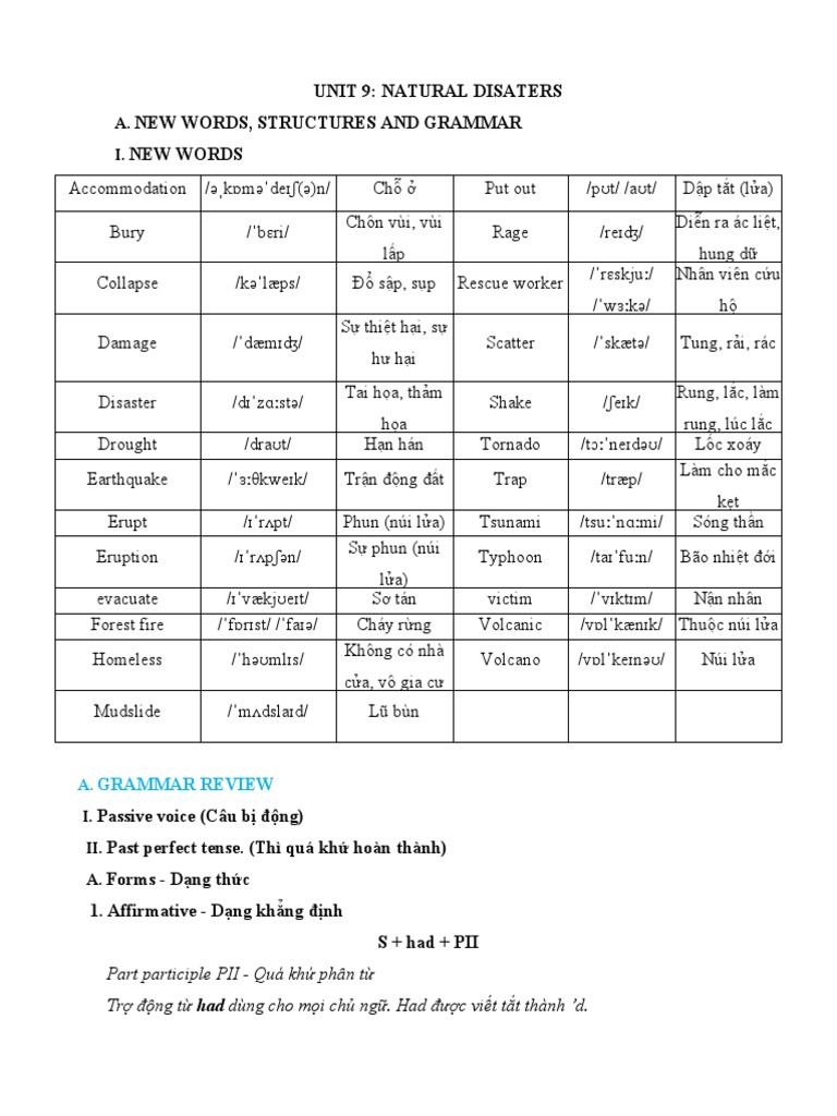 Key Unit 9 | PDF