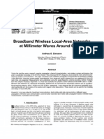 Broadband WLAN at Millimeter Waves Arounds 60GHZ