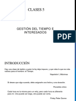 Gestión del tiempo y cronograma del proyecto