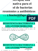 Fagoterapia, una alternativa para controlar bacterias resistentes