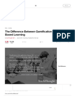 The Difference Between Gamification and Game-Based Learning