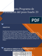 Propuesta Programa de Perforación Del Pozo Ixachi 20